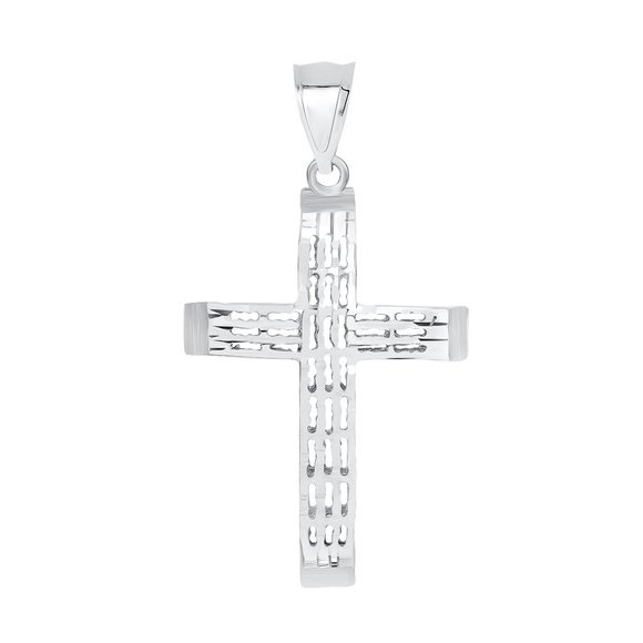 Other - 925 SILVER SQ FLIGGERIE CROSS PEND